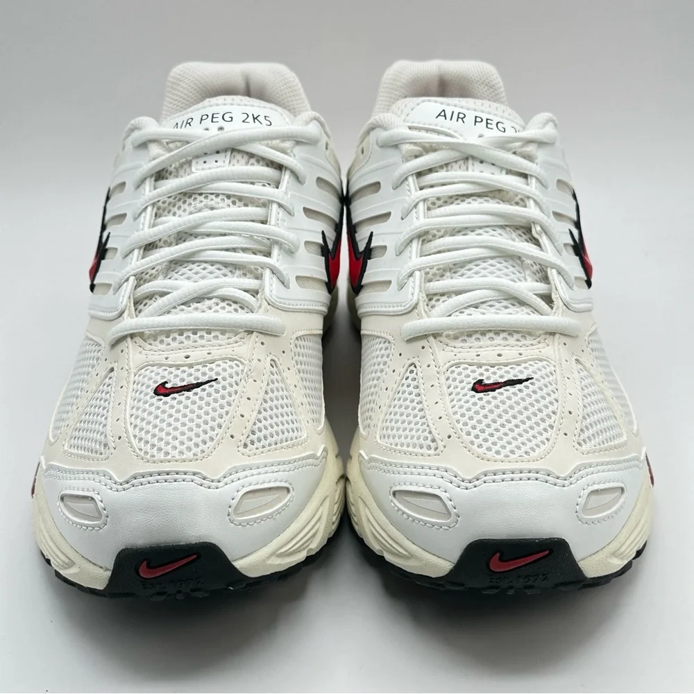 Women's Nike Air Peg 2K5 White/Gym Red-Phantom (FN7153 101) Size 10 - Picture 3 of 12